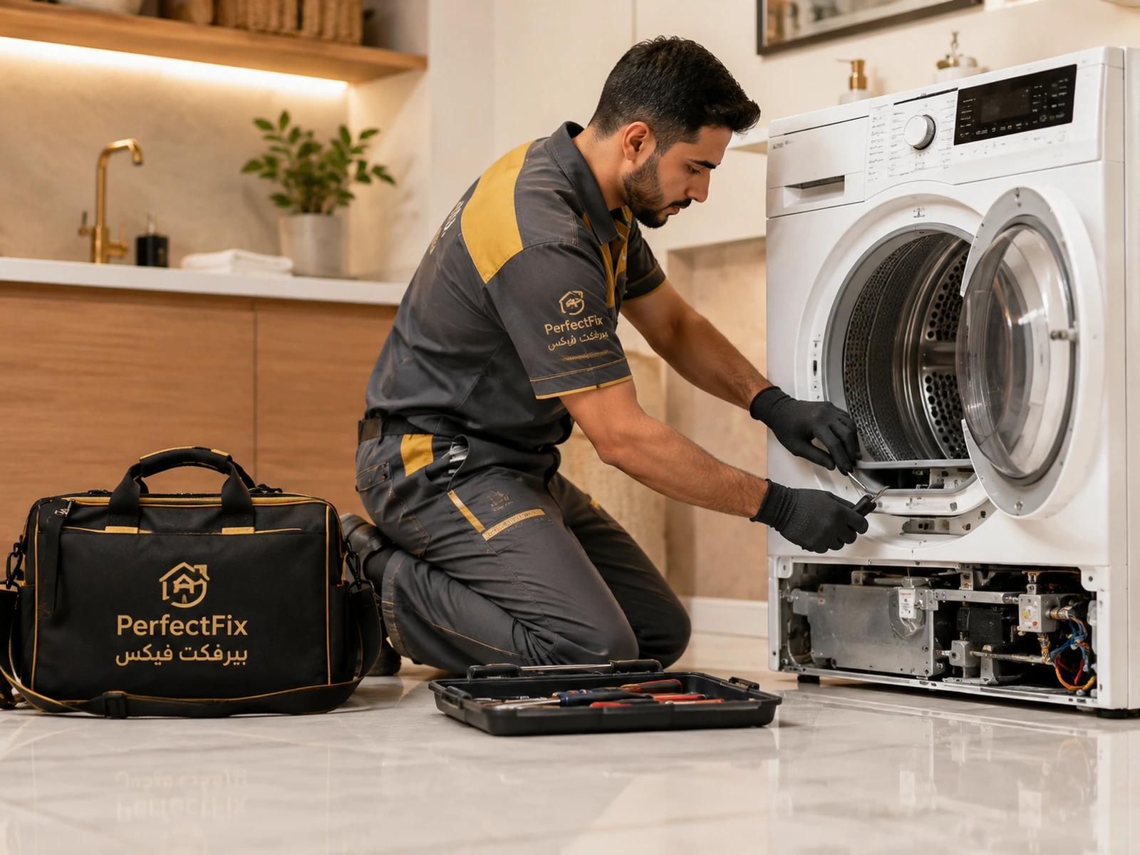 فحص أعطال مجففات ويرلبول